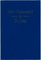 Nouveau Testament et Psaumes anglais