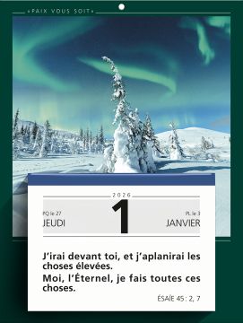 Paix vous soit, grand format 2026