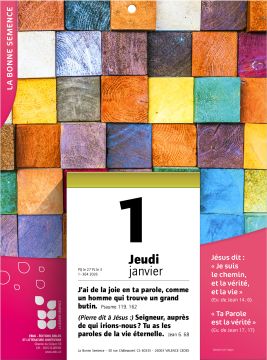 La Bonne Semence, français, bloc et plaque 2026