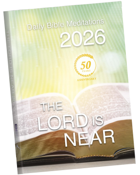 The Lord is near, anglais, livre 2026