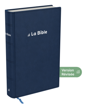 Bible Darby Révisée compact, souple bleu