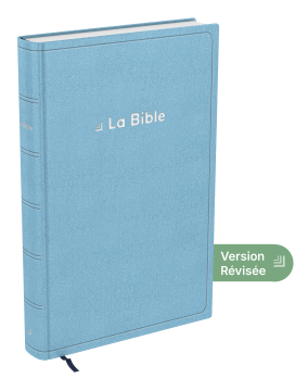 Bible Darby Révisée grand f. souple bleu