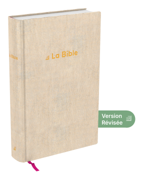 Bible Darby Révisée standard, rigide lin beige