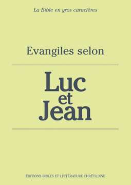 Luc et Jean, gros caractères