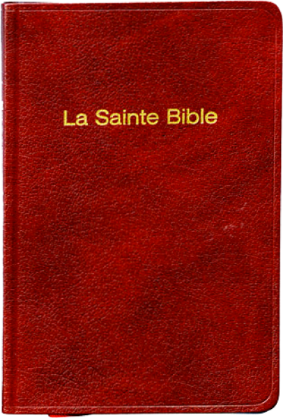 Bible format poche, skinluxe, grenat