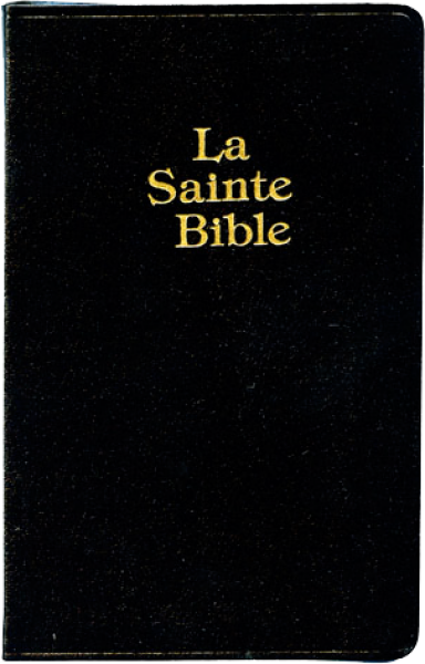 Bible petit format, skinluxe, noir