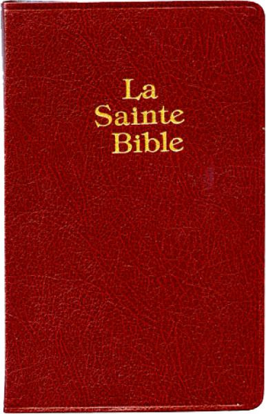 Bible petit format, skinluxe, grenat