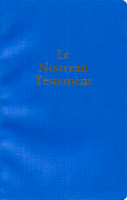 Nouveau Testament, grand format, bleu