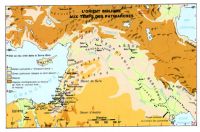 Carte murale: L'Orient biblique aux temps des patriarches