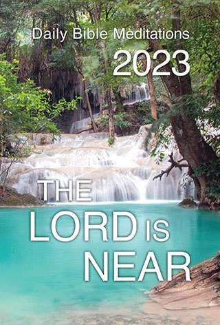 The Lord is near, anglais, livre 2023