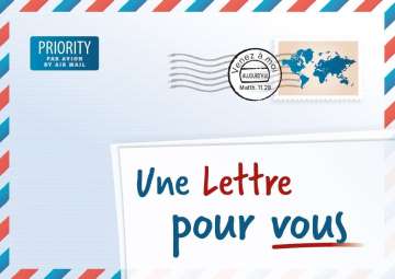 Une lettre pour vous - français